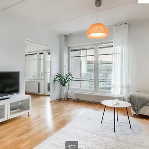  Apartment Scandinavian Design Heart Center Runeberginkatu Finland